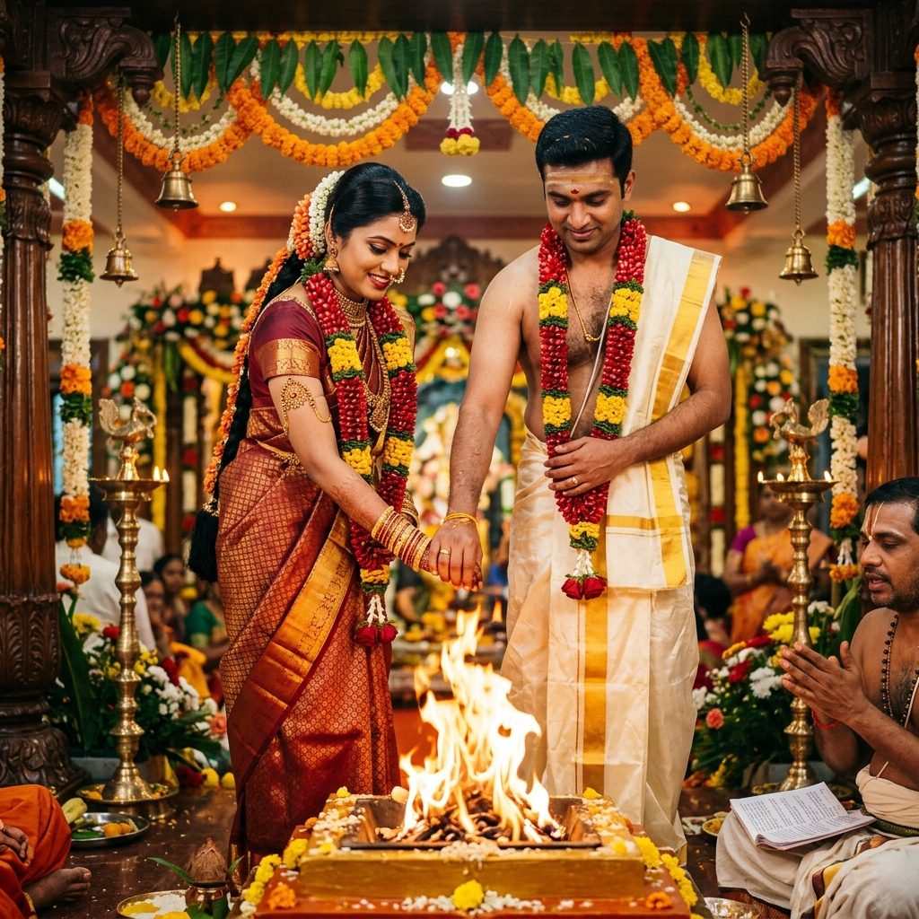Decoding Tamil Brahmin Wedding Rituals: A Guide to the Sacred Vows
