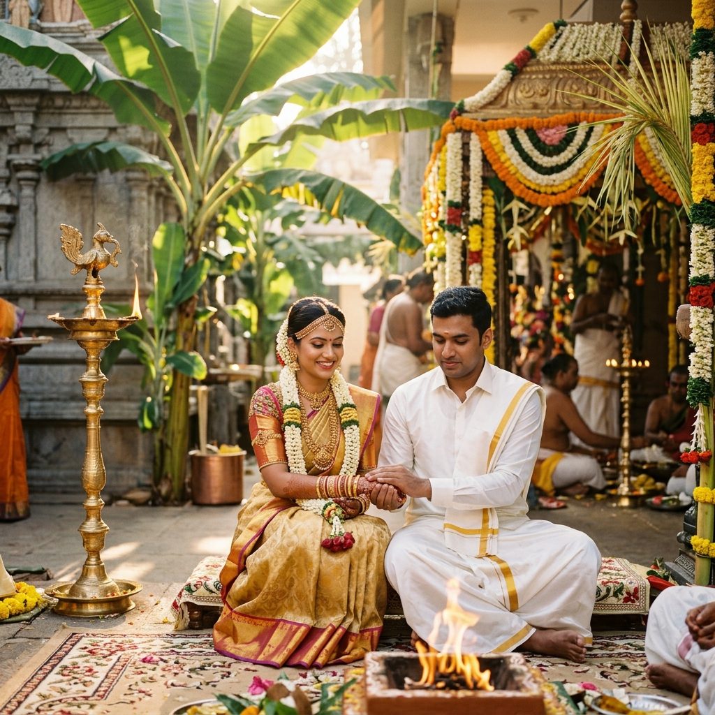 Essential Guide to South Indian Wedding Muhurtham Rituals
