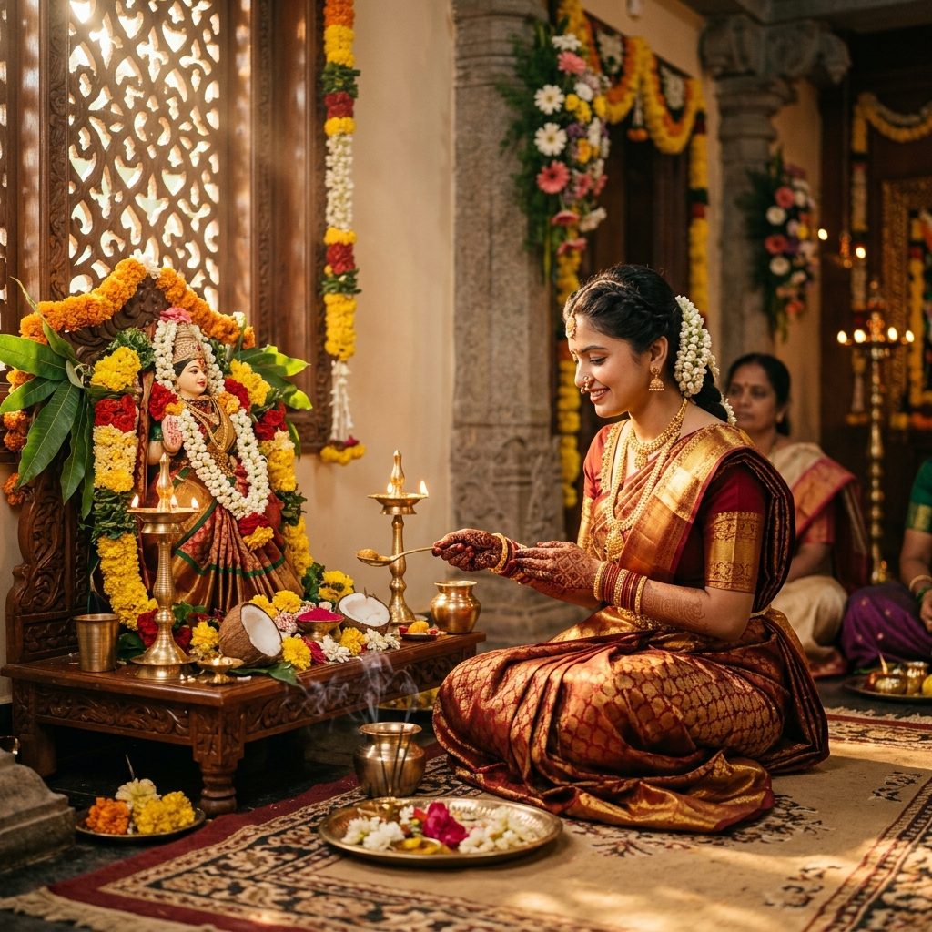 Gauri Puja Significance and Rituals for the Indian Bride