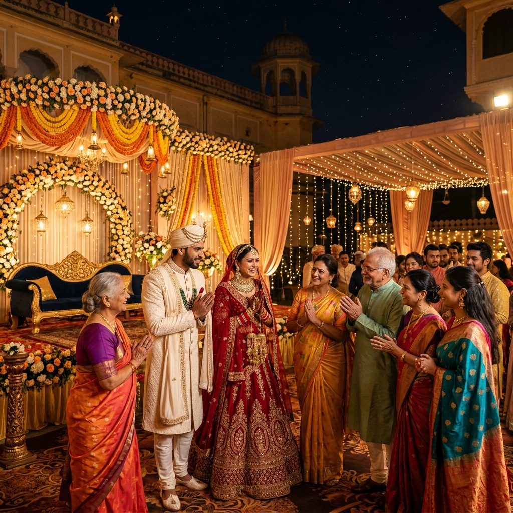 North Indian Reception Guide: Stage Management & Host Protocols