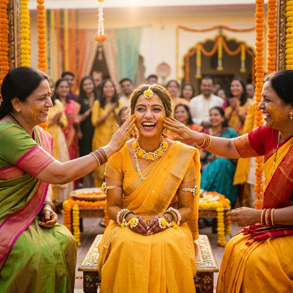 The Haldi Ceremony: Sacred Rituals, Science, and Planning Tips