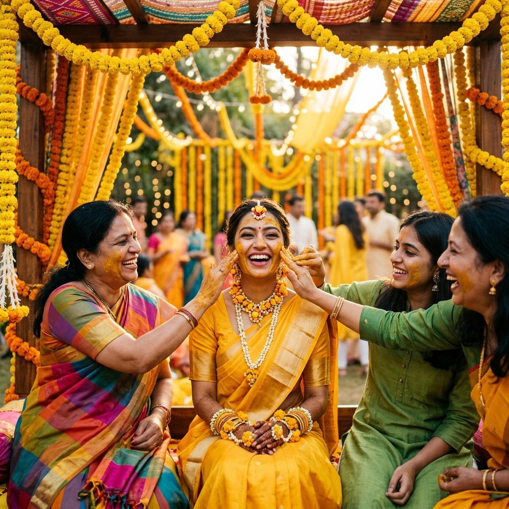 The Ritual of Yellow: Deep Significance of the Haldi Ceremony