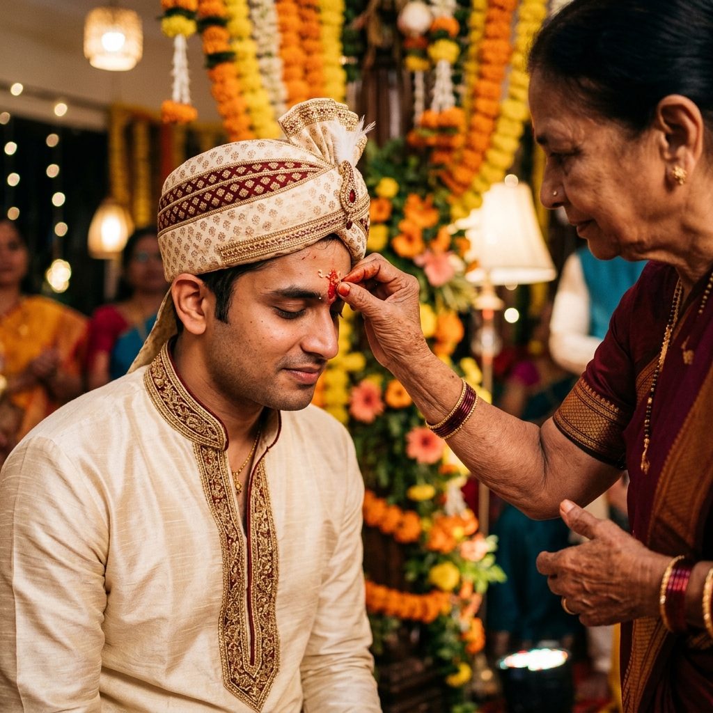 Understanding the Tilak Ceremony: A Guide for the Indian Groom
