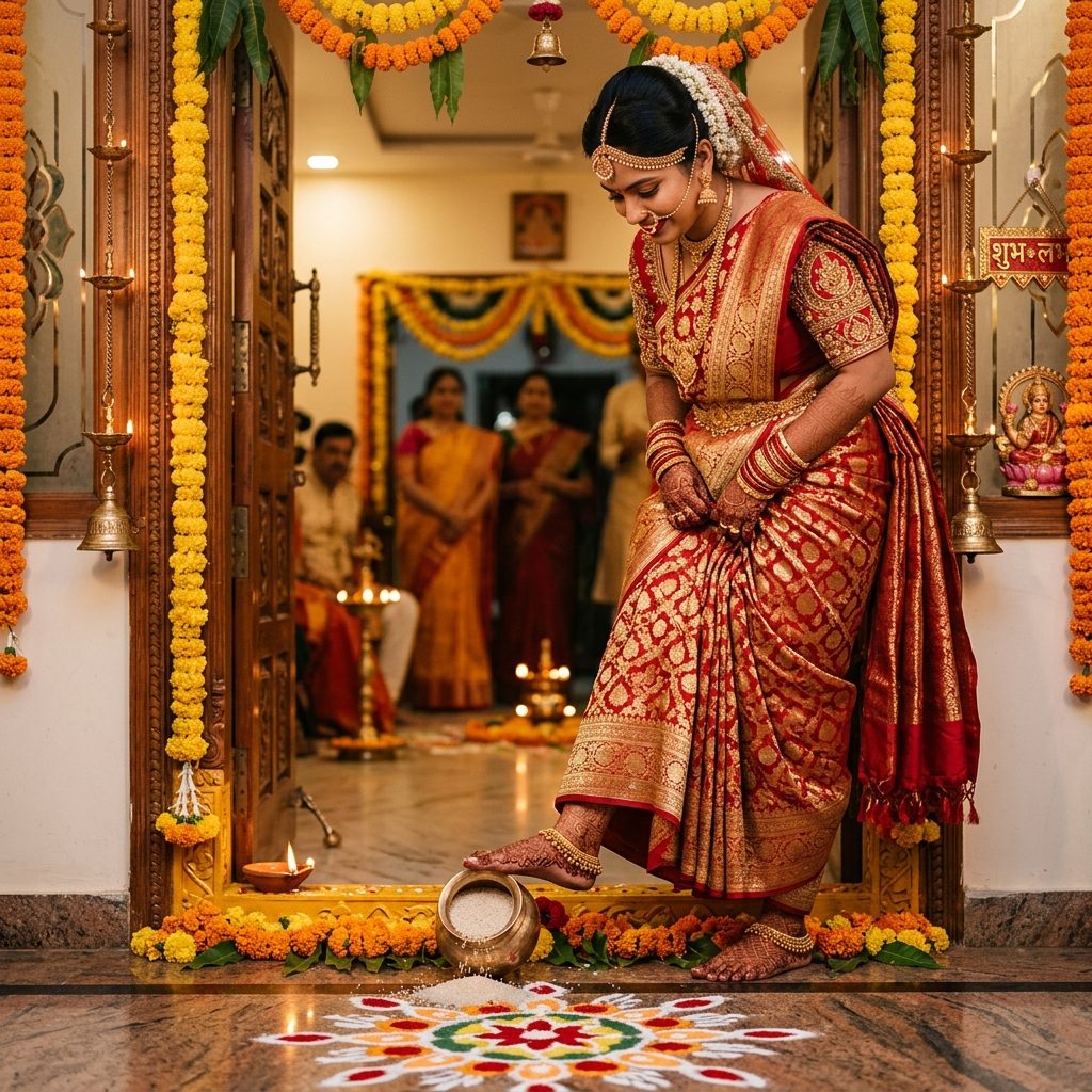 Welcoming the Bride: Essential Griha Pravesh Rituals and Tips